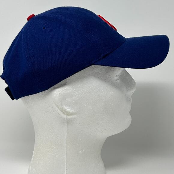 Chicago Cubs Hat Baseball Cap MLB Twins Enterprise Wool Blend Strapback Blue - Picture 7 of 9